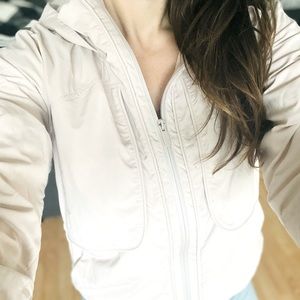 Lululemon Light Pink Hooded Jacket - Size 4